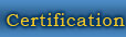 certification